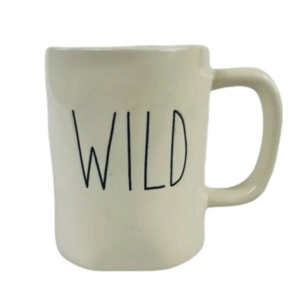 Rae Dunn WILD Coffee Tea Hot Chocolate Mug Cup Artisan collection by Magenta EUC